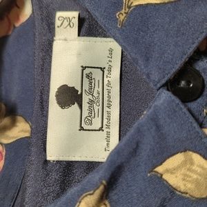 Dainty Jewell's XL Floral Knee Length Dress